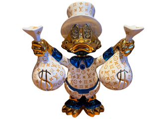 Dagobert Duck sculptuur, Lior24